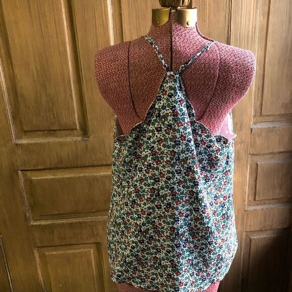 jcrew printed scallop cami    - Picture 3 of 8